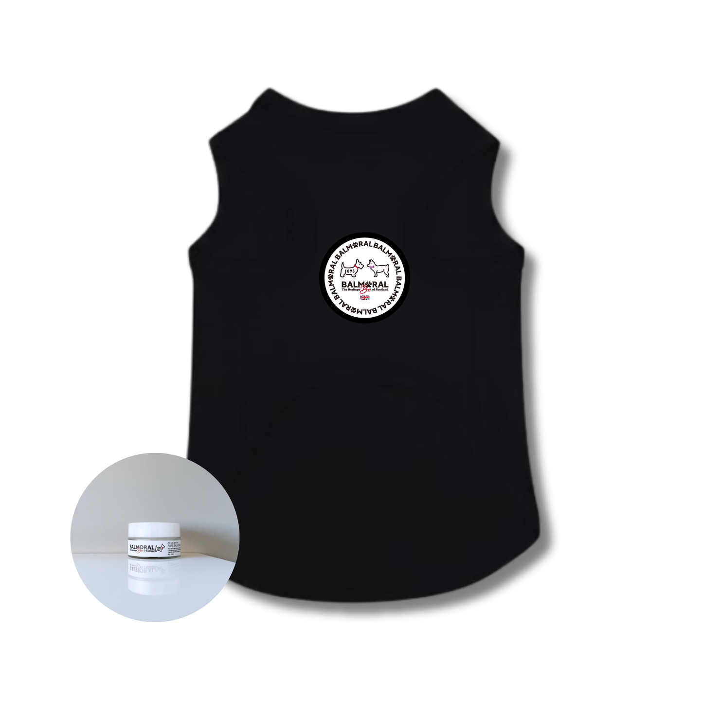 男色ディーノとハク×BMドッグウェア / タンクトップ（S〜3XL）+PURE BALM セット