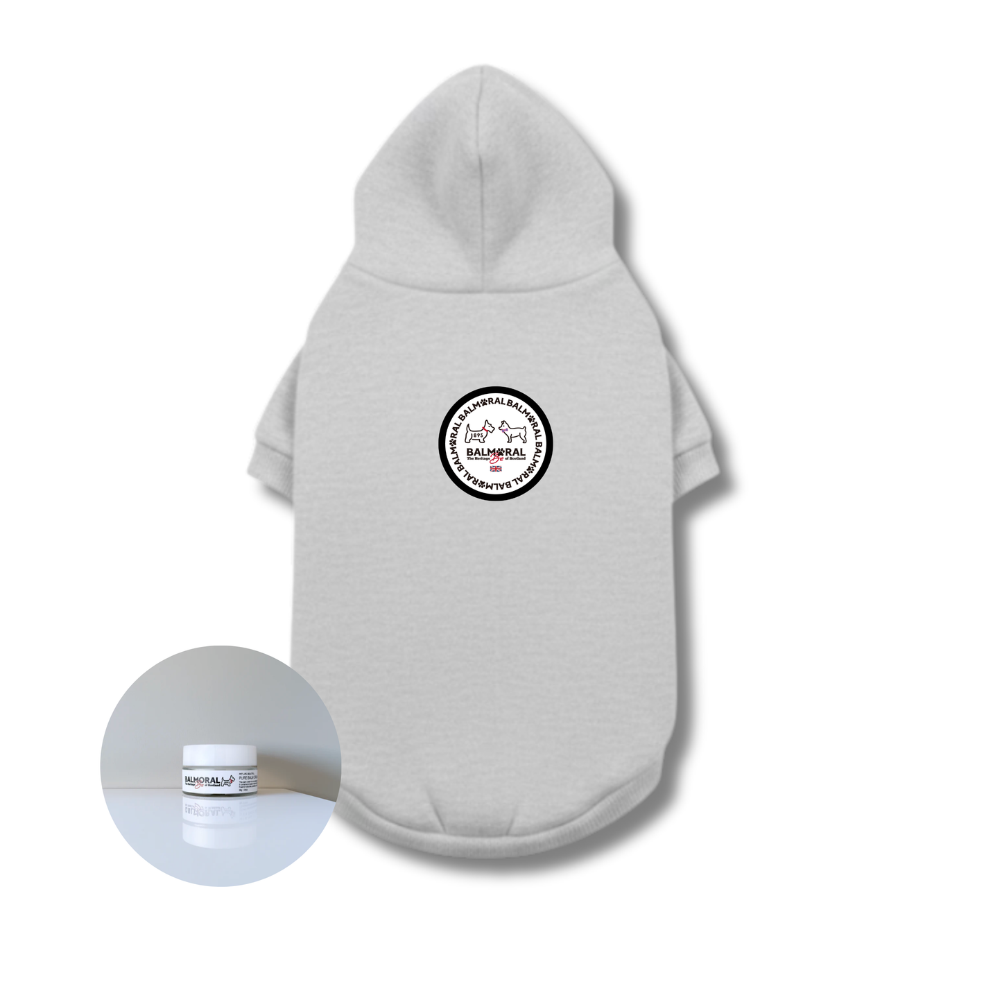 男色ディーノとハク×BMドッグウェア / パーカー（M〜2XL）+PURE BALM セット