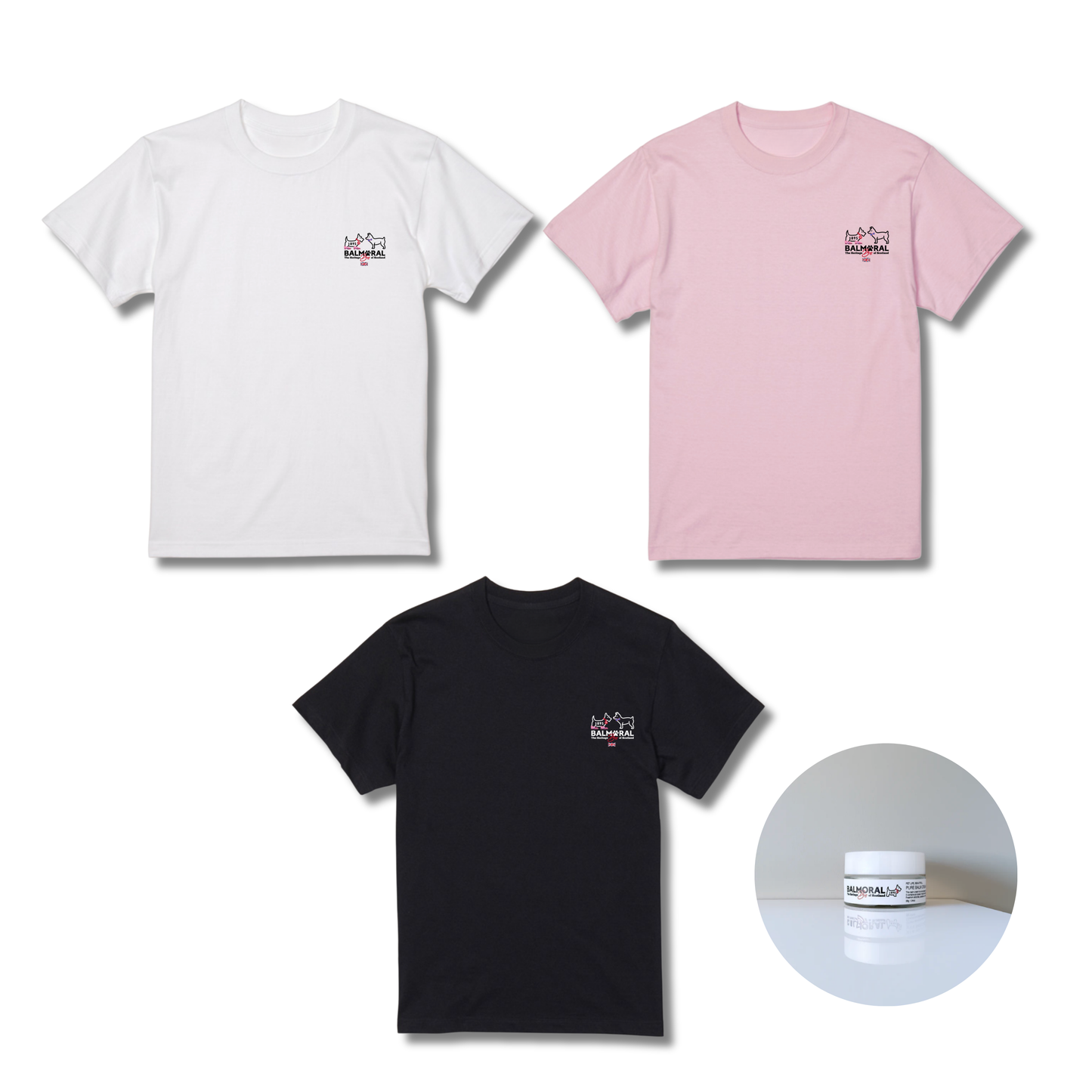 男色ディーノとハク×BMオーナー用 / ユニセックスTシャツ（S〜2XL）+PURE BALM セット