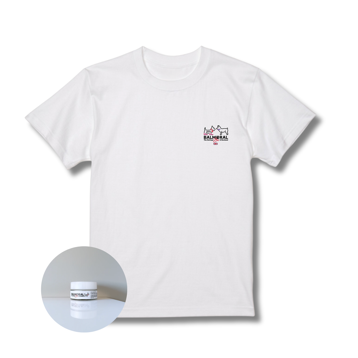 男色ディーノとハク×BMオーナー用 / ユニセックスTシャツ（S〜2XL）+PURE BALM セット