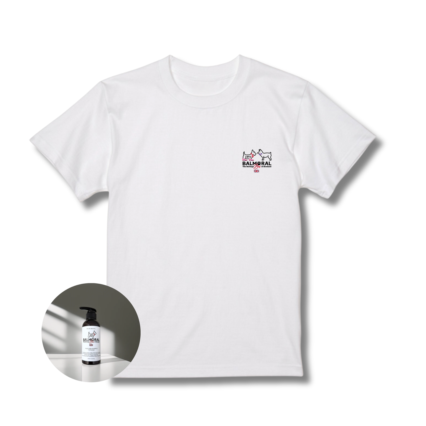 男色ディーノとハク×BMオーナー用 / ユニセックスTシャツ（S〜2XL）+PURE WASH SHAMPOOセット