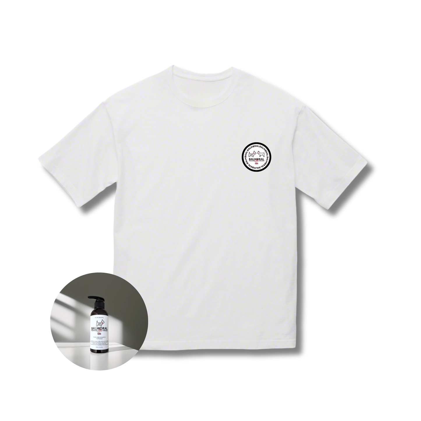 男色ディーノとハク×BMオーナー用 / BigシルエットTシャツ（S〜XL）+PURE WASH SHAMPOOセット