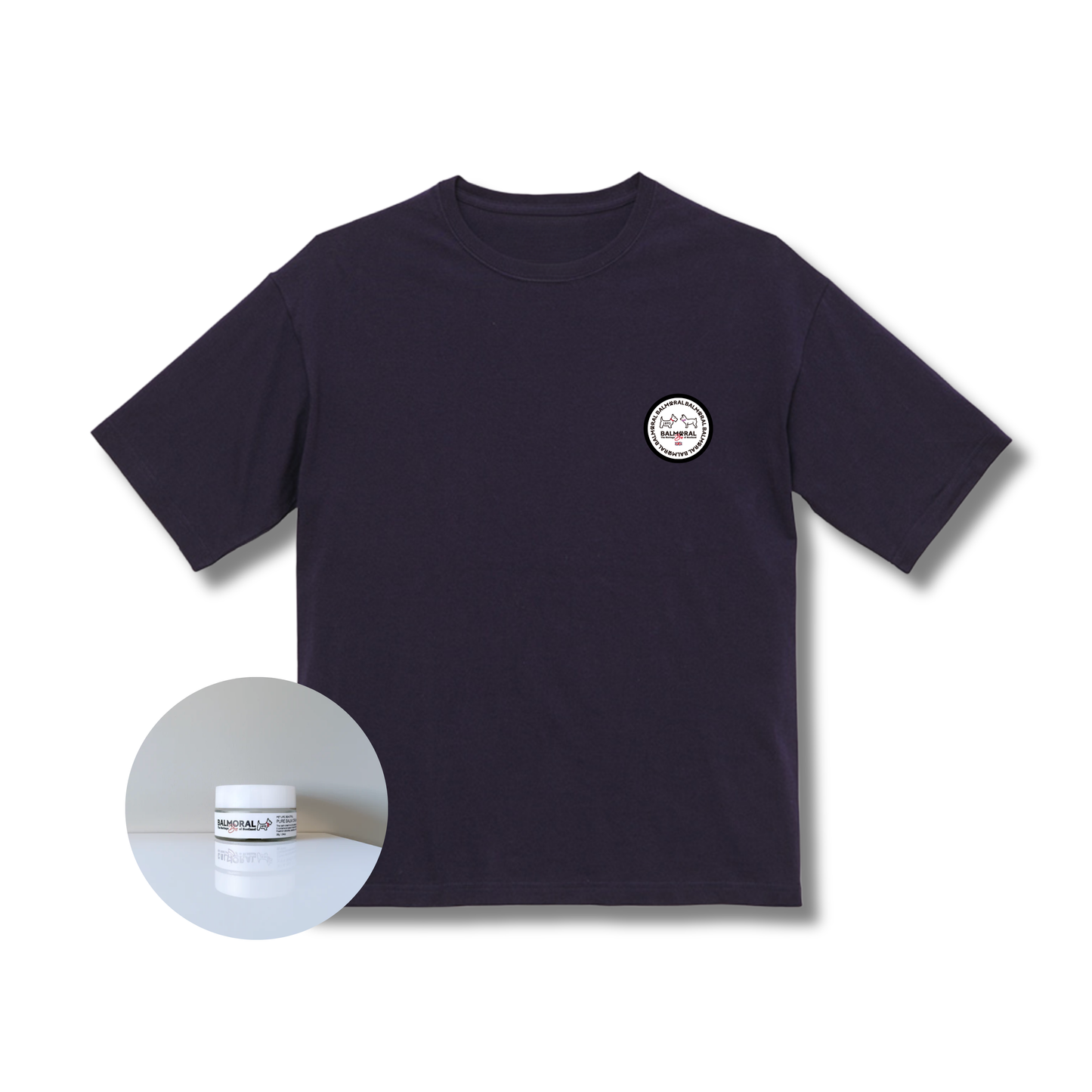 男色ディーノとハク×BMオーナー用 / BigシルエットTシャツ（S〜XL）+PURE BALM セット