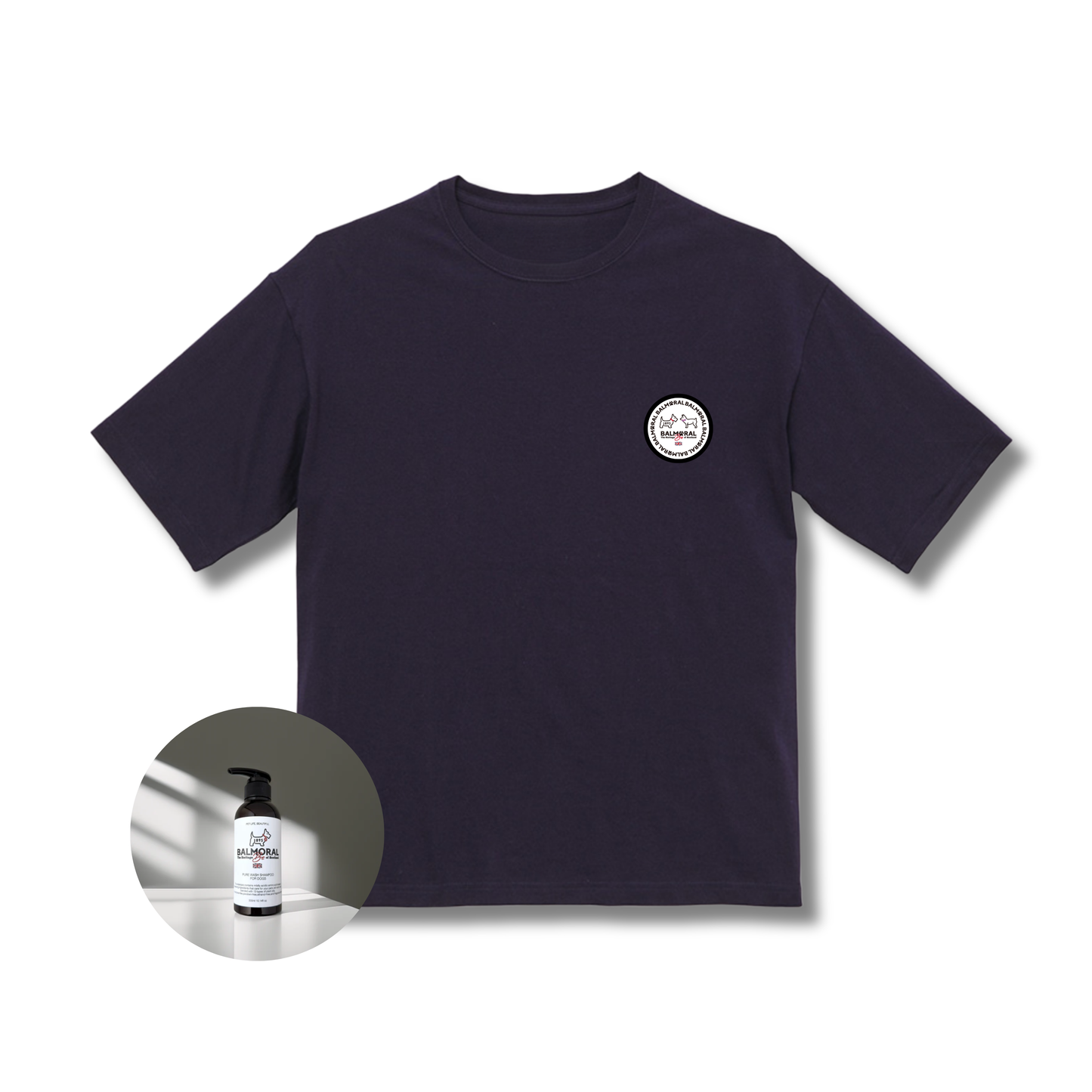 男色ディーノとハク×BMオーナー用 / BigシルエットTシャツ（S〜XL）+PURE WASH SHAMPOOセット