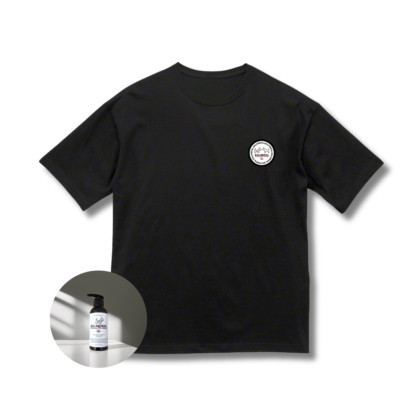 男色ディーノとハク×BMオーナー用 / BigシルエットTシャツ（S〜XL）+PURE WASH SHAMPOOセット