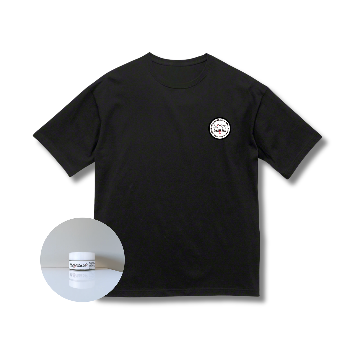 男色ディーノとハク×BMオーナー用 / BigシルエットTシャツ（S〜XL）+PURE BALM セット