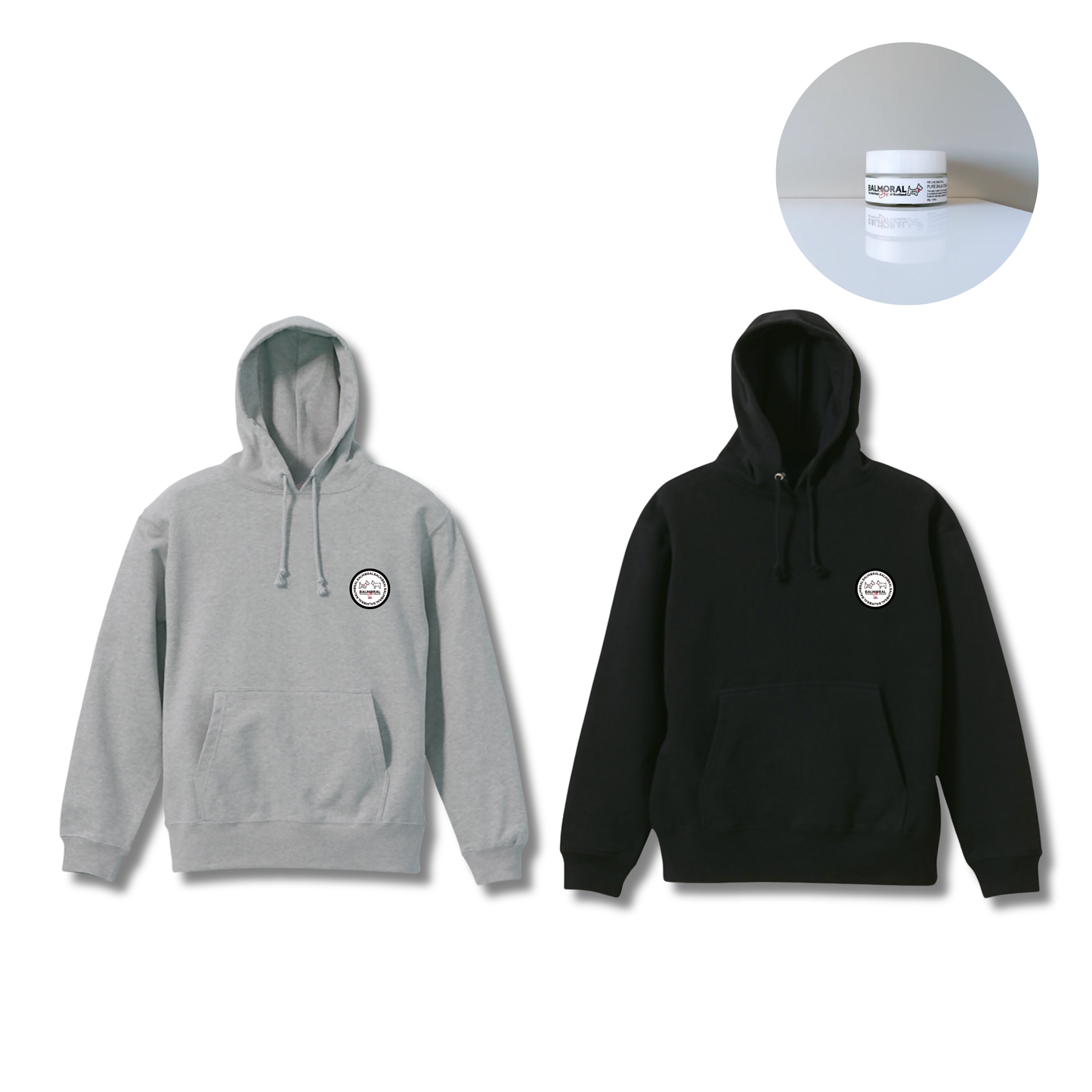 男色ディーノとハク×BMオーナー用 / ユニセックスパーカー（S〜2XL）+PURE BALM セット