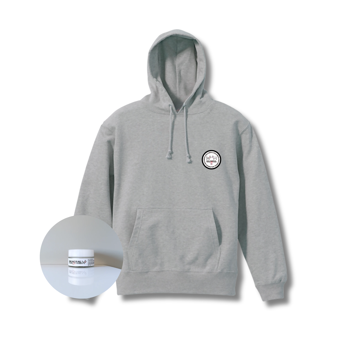 男色ディーノとハク×BMオーナー用 / ユニセックスパーカー（S〜2XL）+PURE BALM セット