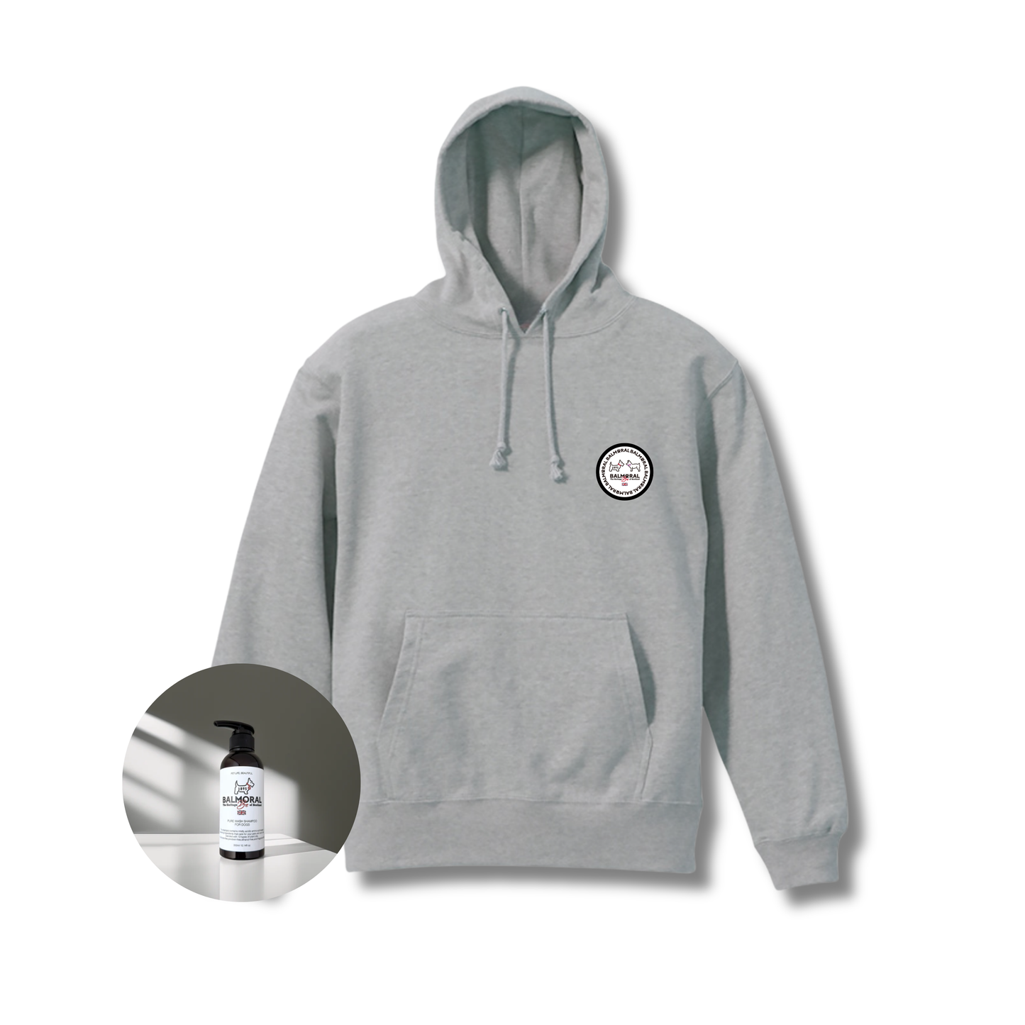 男色ディーノとハク×BMオーナー用 / ユニセックスパーカー（S〜2XL）+PURE WASH SHAMPOOセット